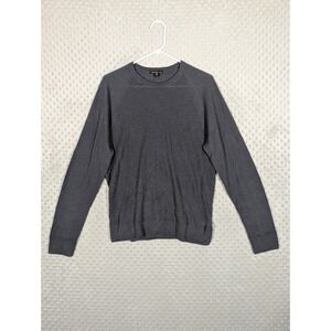 James Perse Featherweight Cashmere Crew Sweater Men's Medium (2) Soft Breathable